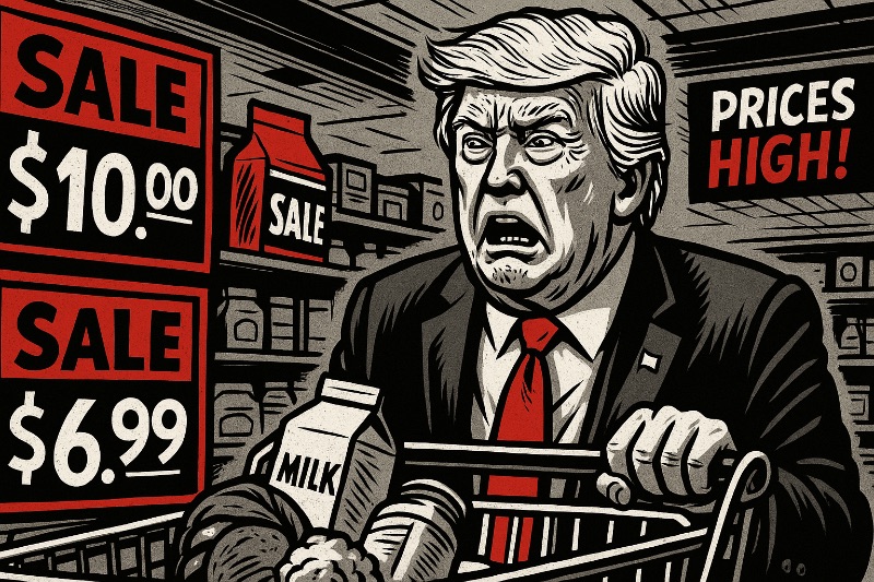 Trumps Preisschock – Wenn der Supermarkt zur Wahlkabine wird