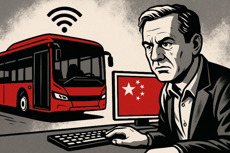 Der Spion, der im Bus saß – Norwegens rollende Überraschung aus China