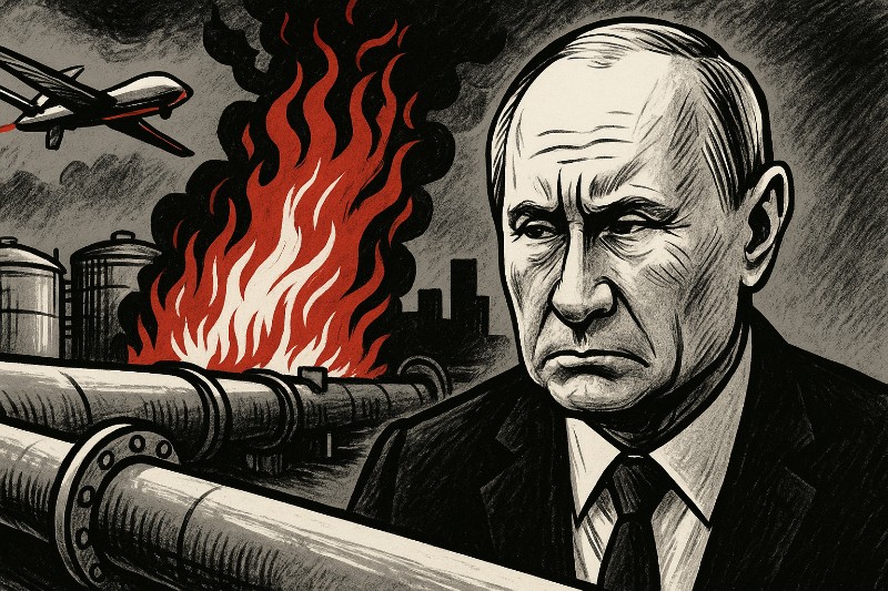 Leitung verloren – Wie Putin im Pipeline-Krieg plötzlich selbst auf dem Trockenen sitzt