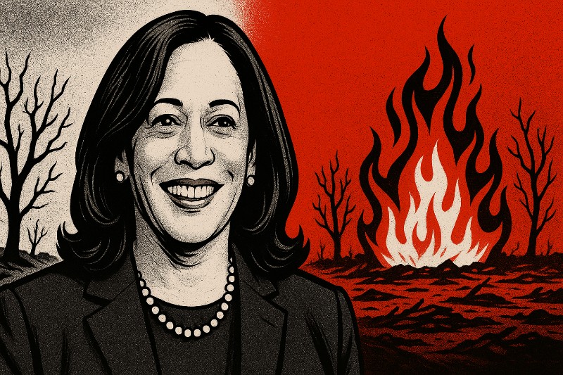 Kamala Reloaded – Wenn die Phönixfrau den Staub der Demokratie abklopft