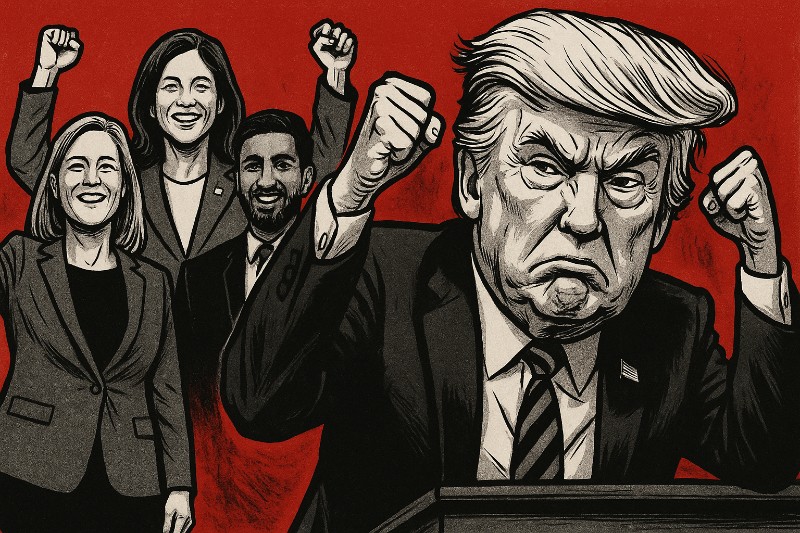 Republikaner in Schockstarre – Wenn Trumps rotes Imperium an einer blauen Welle ertrinkt