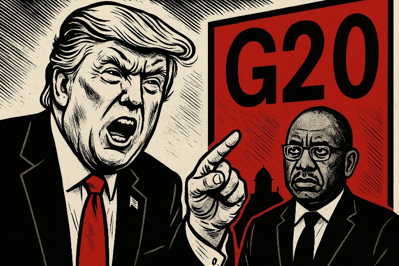 G20 – Wenn Trump die Weltpolitik wie „Germany’s Next Topmodel“ moderiert