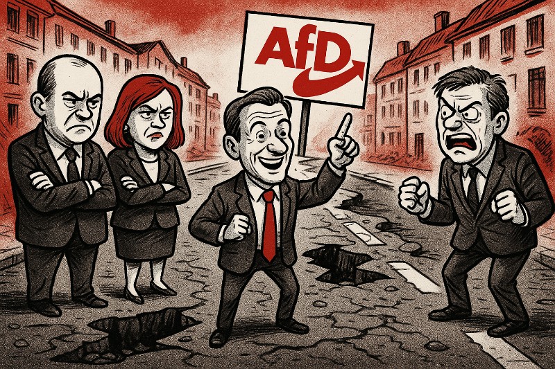 Asphalt, AfD und andere Abgründe – Wie Kiel sich an einer Straße selbst blockierte