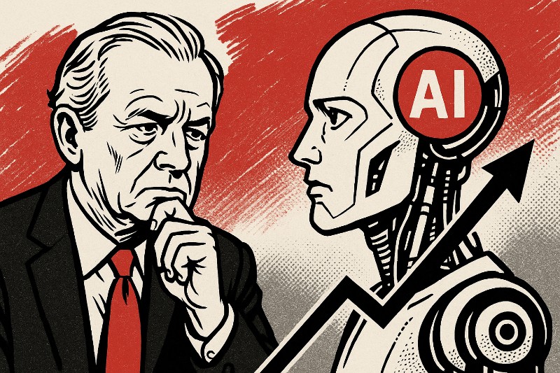 KI oder Kater? – Wenn die Börse glaubt, künstliche Intelligenz könne auch echte Gewinne zaubern