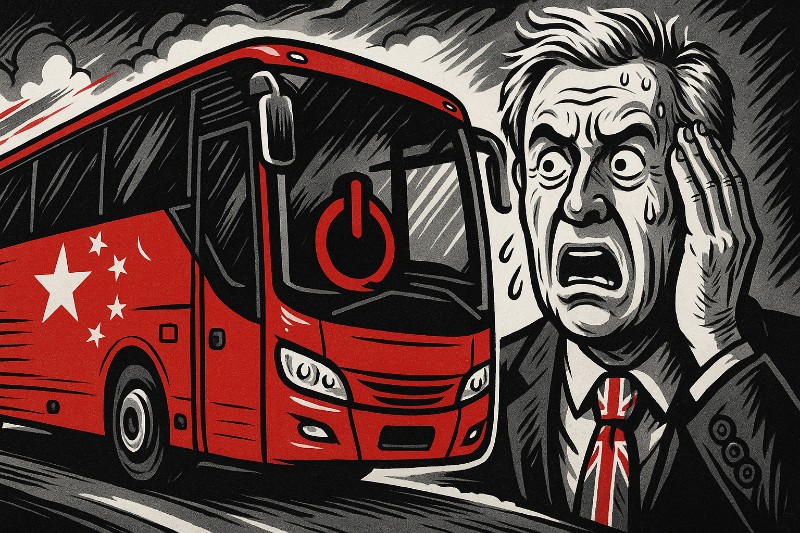 Der Rote Bus kommt – Großbritanniens Cyber-Schrecken auf Rädern