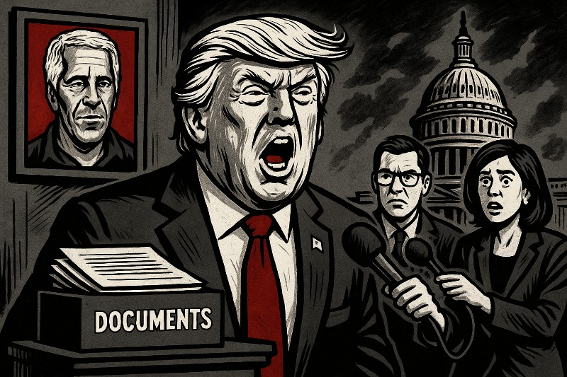 Epstein Wolken über Washington – Der Kongress zurück aus dem Shutdown, und schon brennt wieder der Skandalkamin