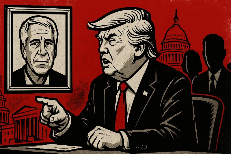 Epstein-Offenlegung: Washington brennt – der Kongress jubelt, Trump wendet und die Wahrheit wartet