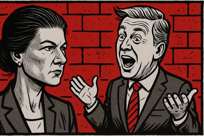 Brandmauer oder Brückenschlag? Wagenknechts AfD-Kurs als politischer Flammenbeschleuniger