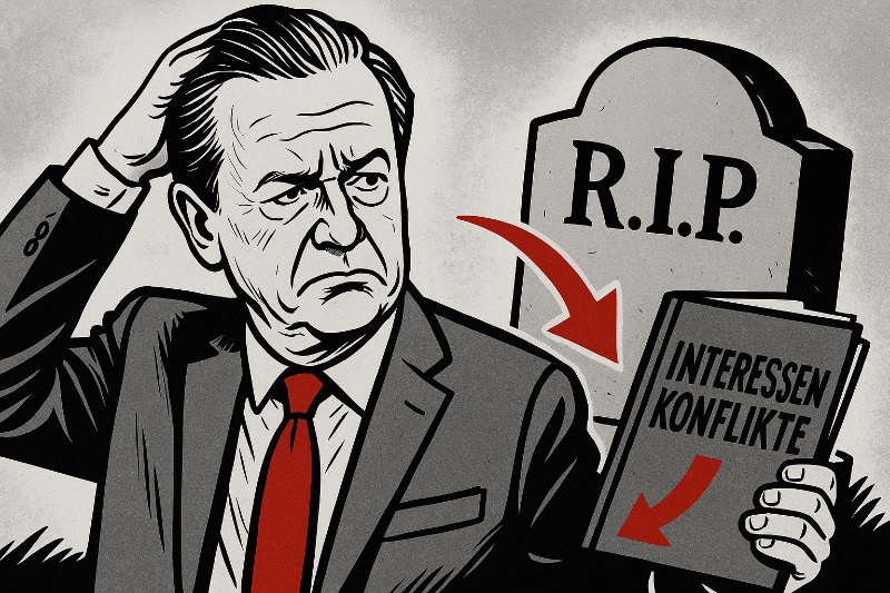 Einfluss, Anteil, Anschein: Wie Weimer seinen Interessenkonflikt beerdigt, den es nie gab