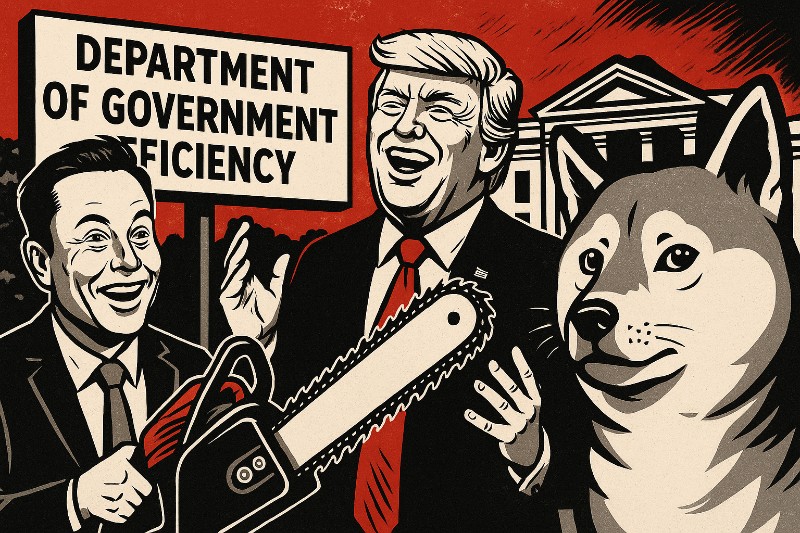 Die Kettensäge stumpf: Wie DOGE als Effizienzbehörde scheiterte – und sich am Ende selbst wegoptimierte