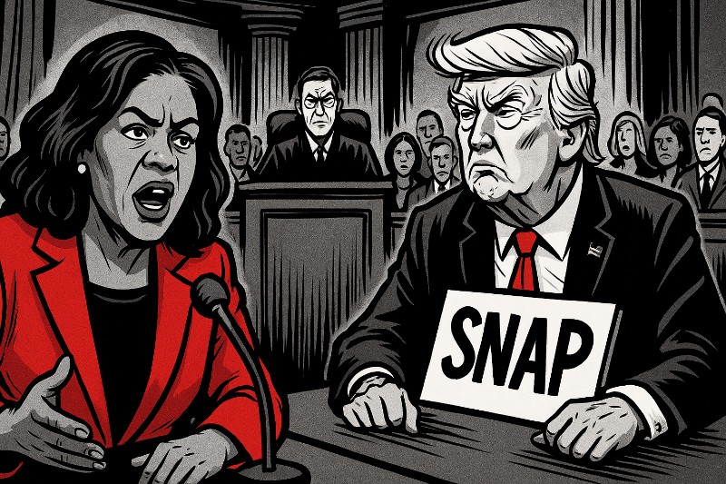 Hunger nach Ideologie: Warum 21 US-Staaten Trump wegen SNAP-Kürzungen vor Gericht ziehen