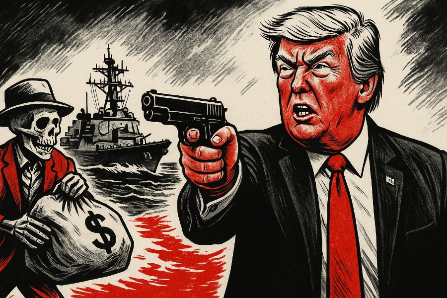 Kokain, Kriegsschiffe und Kabinettssätze: Trumps Karibik-Strategie zwischen Drohung und Drama