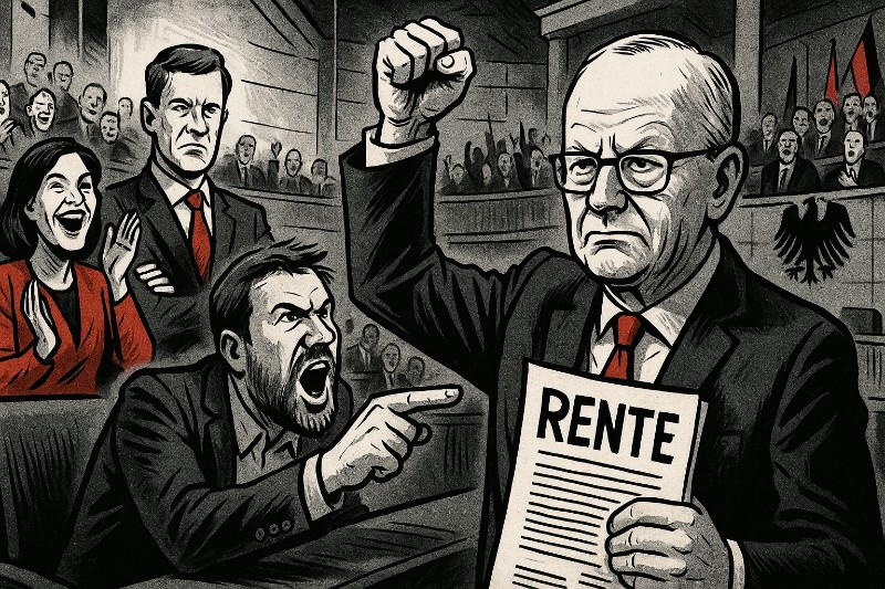 Rente, Rebellion und Regelbruch: Das Rentenpaket als politisches Chaos-Bühnenstück