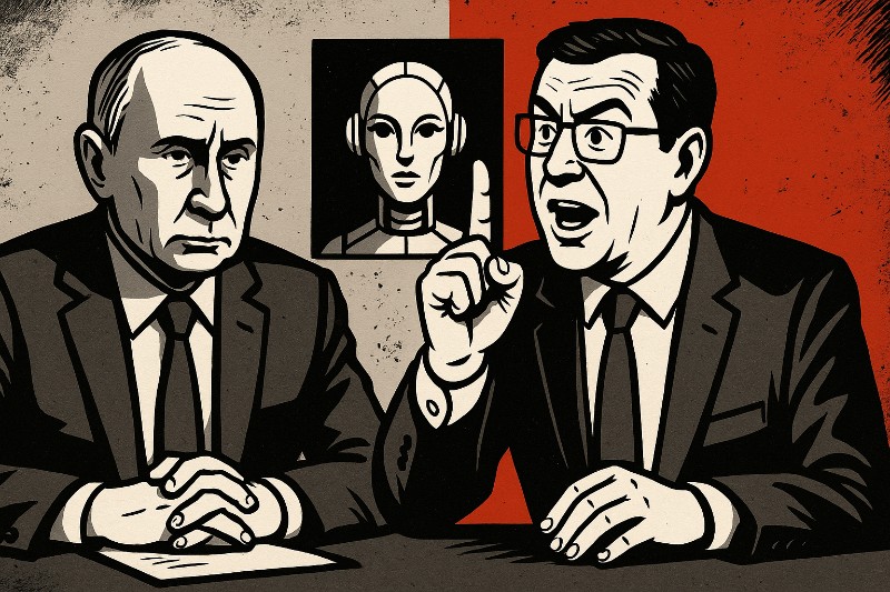 Der Kreml und die KI, die nie Ministerin war – Wie Satire zur offiziellen Regierungslinie wurde