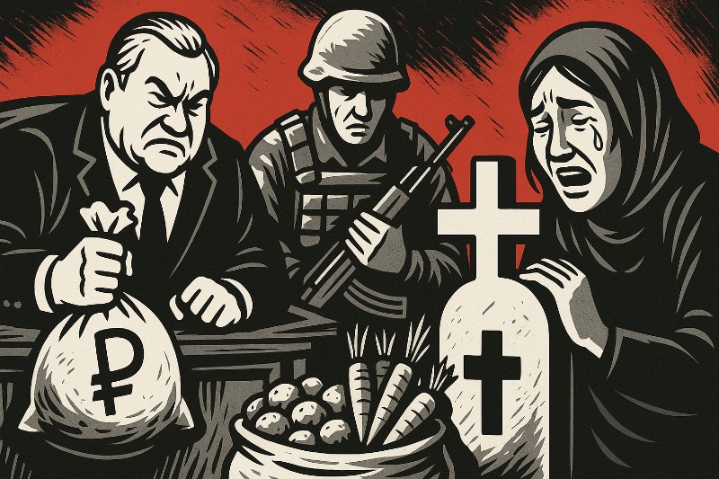 Russlands billigster Krieg – wie ein Staat spart, bis selbst die Toten teuer werden