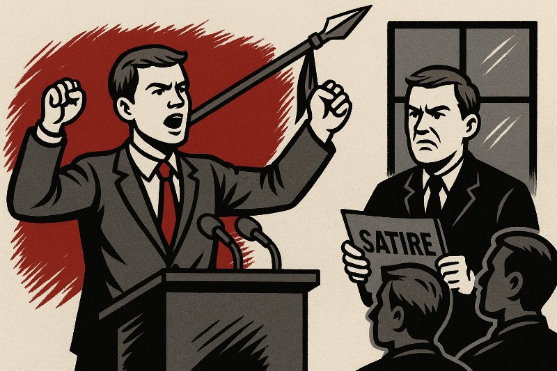 Jugend, Speere und Overton-Fenster – Wie eine Bewerbungsrede die Staatsanwaltschaft weckte