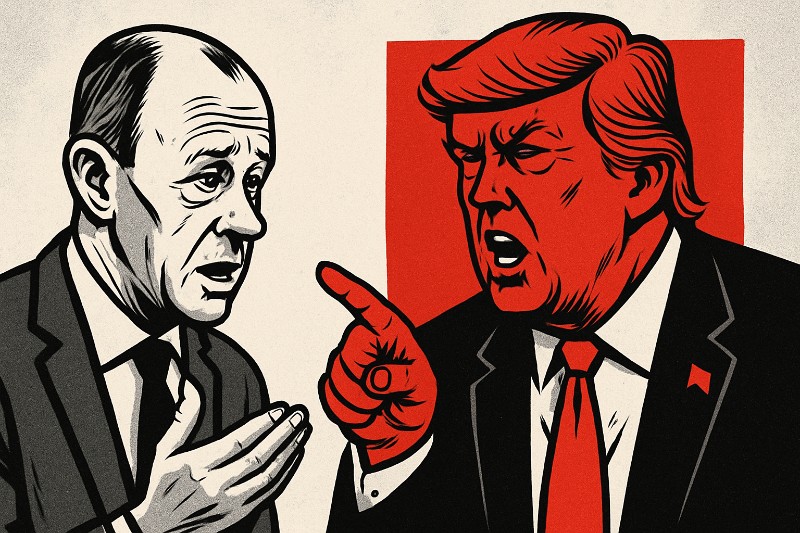 Kurskorrektur trifft Chaosrhetorik – Merz, Trump und der Versuch eines transatlantischen Realitätsabgleichs