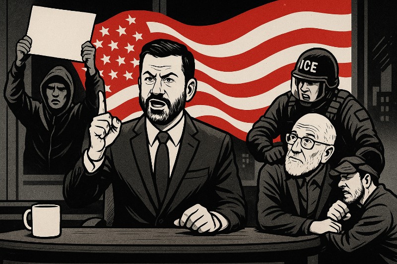 Die Demokratie nach Mitternacht – Wenn Late-Night-Comedy den Widerstand übernimmt