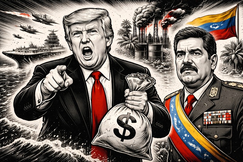 Öl zurück oder Flotte bleibt: Trumps neue Rechnung an Venezuela