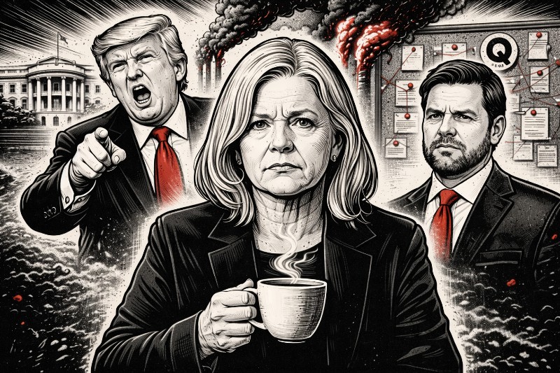 Die Eisjungfrau und der Orkan: Wie Susie Wiles das Weiße Haus erklärt