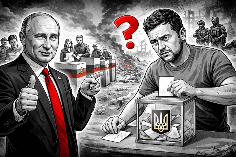 Wählen unter Aufsicht des Angreifers: Putins Demokratie-Workshop