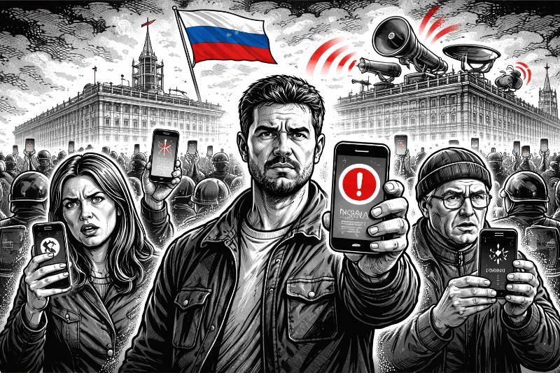 Freizeichen ins Nichts: Wie 42 Russen versuchten, den Staat anzurufen – und im Warteschleifenstaat landeten