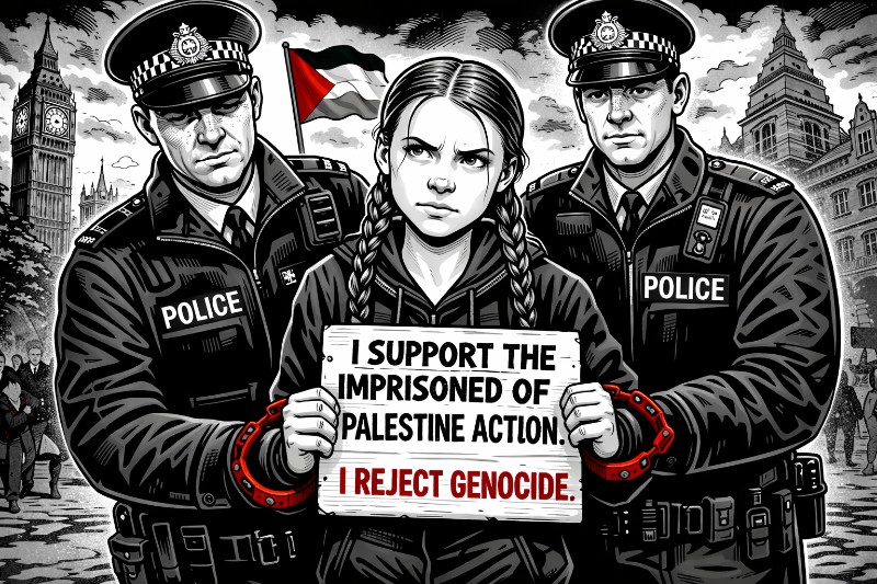 Karton gegen Krone: Wie ein Pappschild London in Bewegung setzte