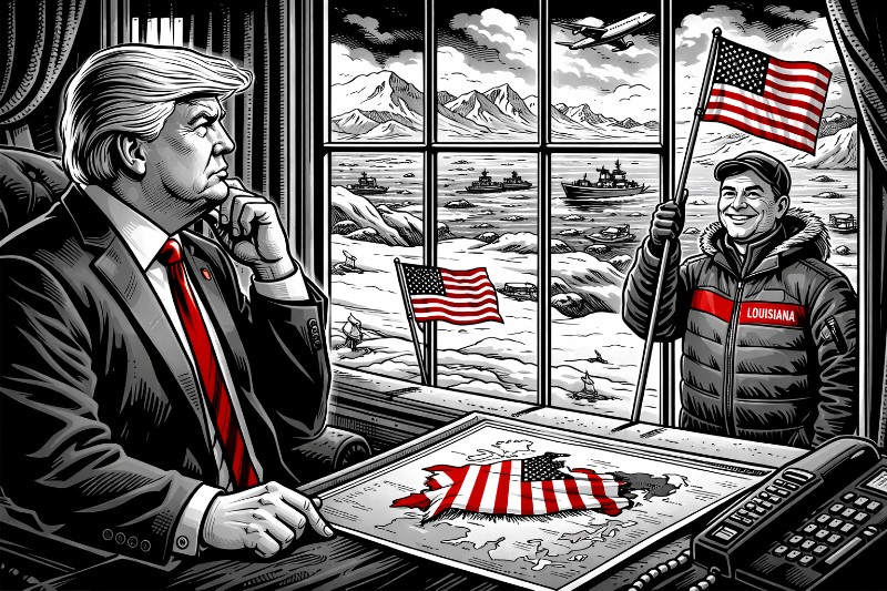 Grönland, Staffel drei: Wenn Außenpolitik zur Dauer-Realityshow wird