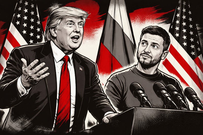 Die Augenbraue von Mar-a-Lago – Ein Gipfel, ein Satz und das Ende der verbalen Diplomatie