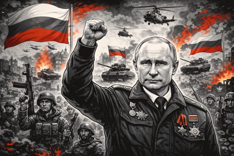 Der Sieg, der immer kommt – Putins ewiger Triumph über die Wirklichkeit