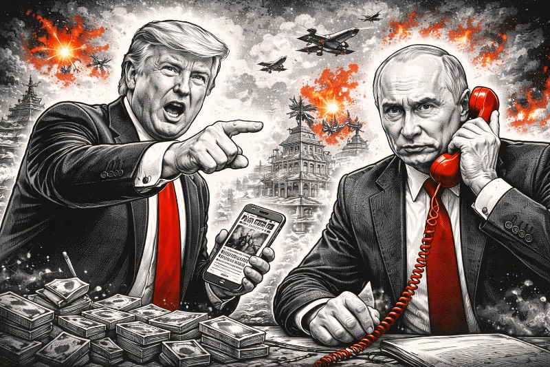 Hausverbot für den Weltfrieden – Trumps kurze Begegnung mit der Realität