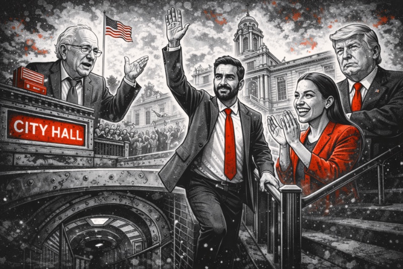 Aus dem Gleisbett ins Rathaus – New Yorks neuer Bürgermeister und der große Selbstversuch