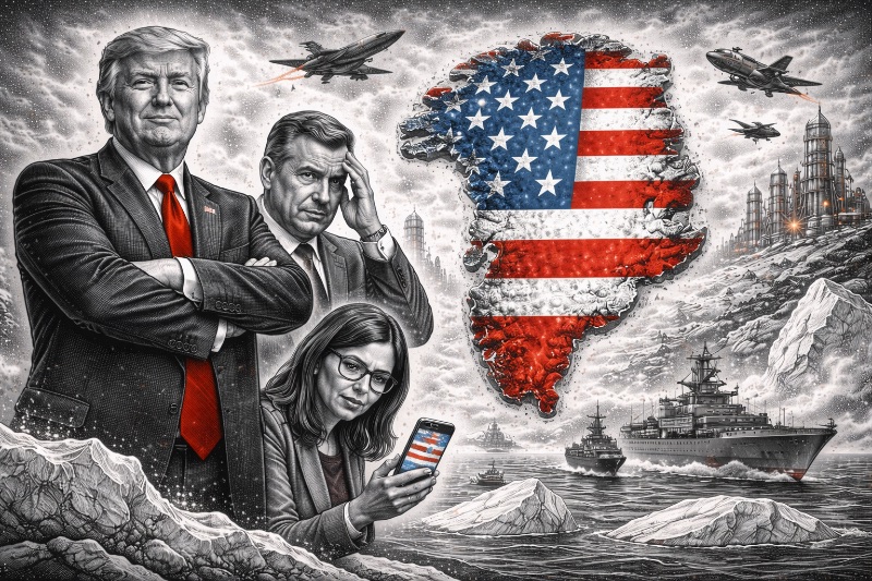 Bald gehört das Eis – Grönland im Schaufenster der Weltpolitik