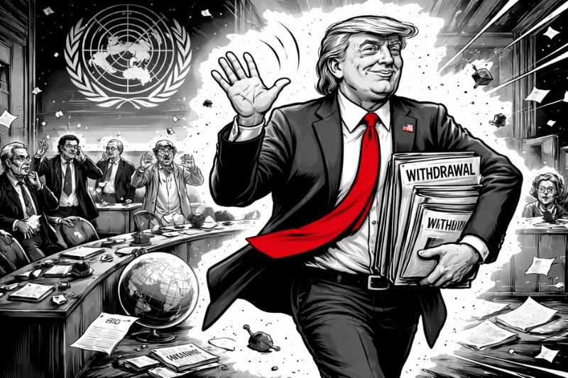 66 Kündigungen, null Bedauern: Wie man die Weltordnung per Sammelaustritt verschlankt