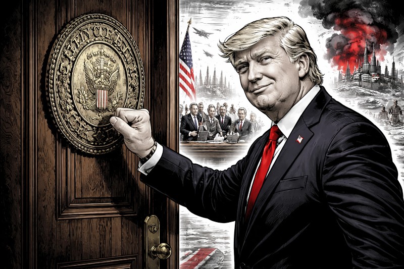 Der Senat klopft an: Amerikas höflicher Versuch, Trumps Kriegsknopf zu erreichen