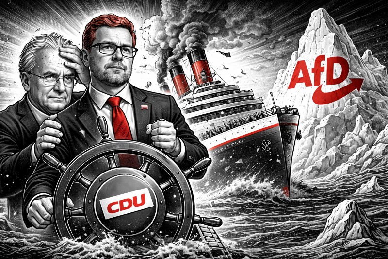 Der späte Kapitän – Wie Sachsen-Anhalts CDU den Amtsbonus entdeckt, als das Schiff schon Richtung Eisberg schielt