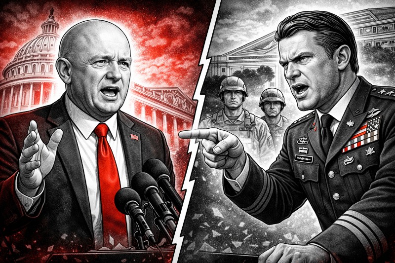 Kasernenhof trifft Kapitol – Wie das Pentagon versuchte, einen Senator zum Rapport zu zitieren