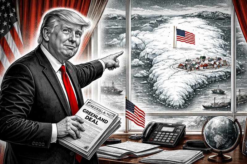 Makler des Nordens – Donald Trump entdeckt Grönland als Schnäppchen mit Eskalationsoption