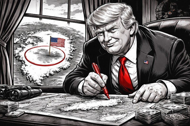 Eis, Macht und Größenwahn: Trumps Griff nach Grönland