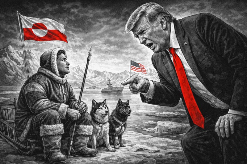 David Grönland gegen Goliath Amerika – Wenn Großmachtfantasien am Eisrand ausrutschen