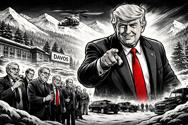 Davos im Trump-Fieber: Wenn Eskalation als Programmpunkt gilt