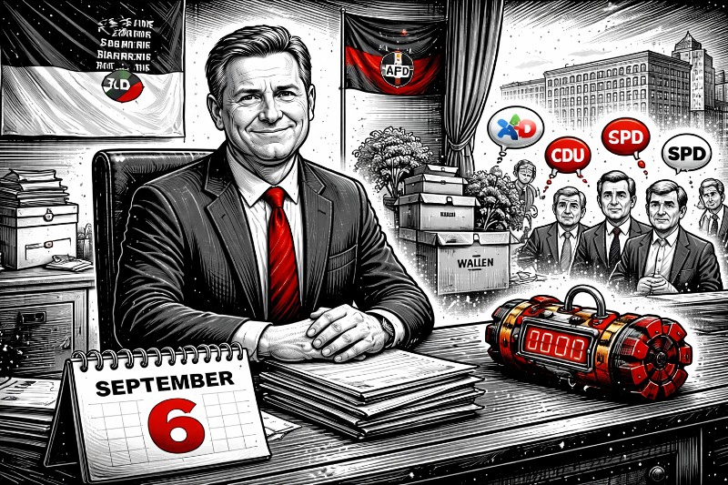 Chef auf Zeit: Sachsen-Anhalt regiert im Wartemodus