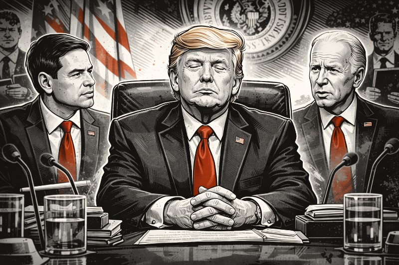 Augen zu, Verantwortung an: Die neue Disziplin präsidialer Aufmerksamkeit