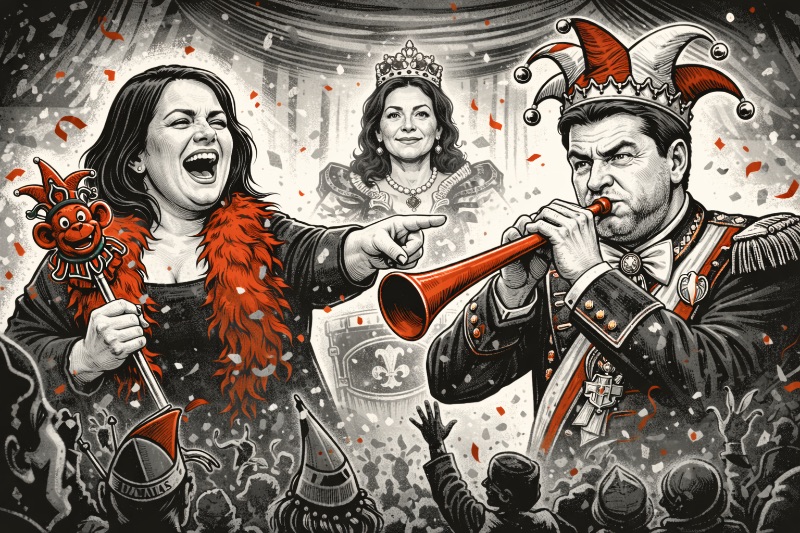 Helau der Macht: Wenn Politik sich endlich traut, ehrlich zu lachen