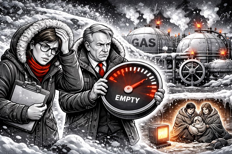 Leer, aber beruhigt: Deutschlands Gasspeicher und das Prinzip Hoffnung