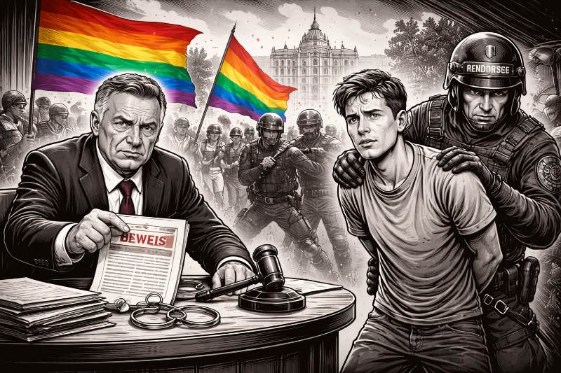 Achtung, bunt! – Wie Ungarn Farben lieber vor Gericht klärt