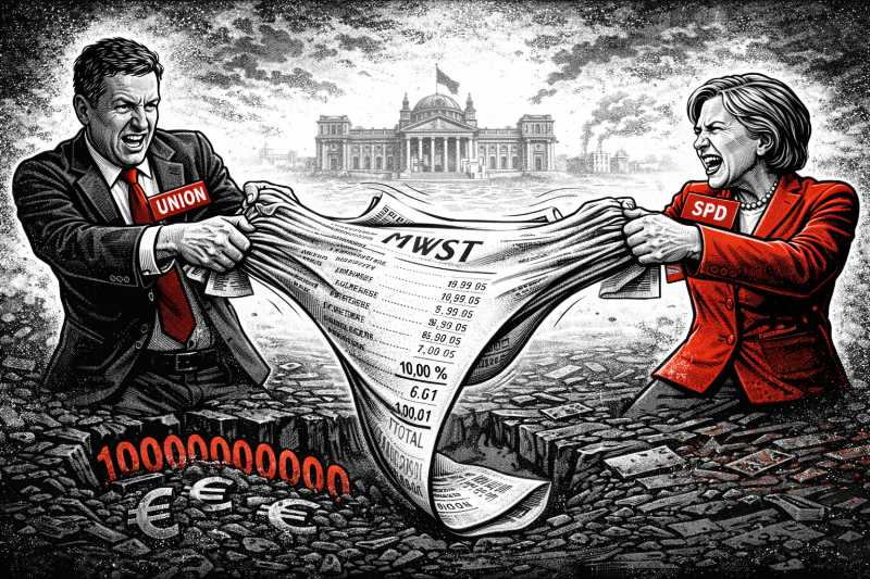 Kassenbon der Nation – Warum die Mehrwertsteuer plötzlich wie ein Horrorfilm klingt