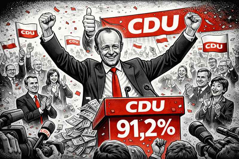 91,2 Prozent Harmonie – Wenn Parteitage klingen wie ein Wellness-Retreat mit Stimmkarte