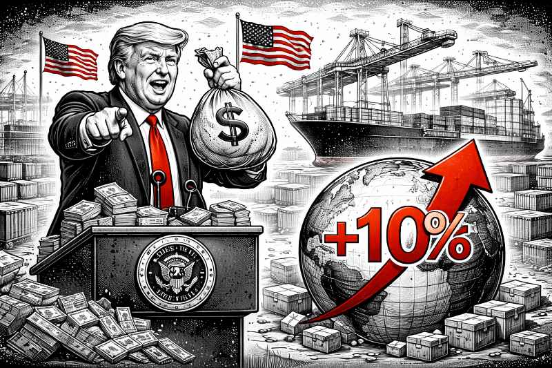 Zehn Prozent für den Rest der Welt – Wenn Prozentpunkte zur Außenpolitik werden