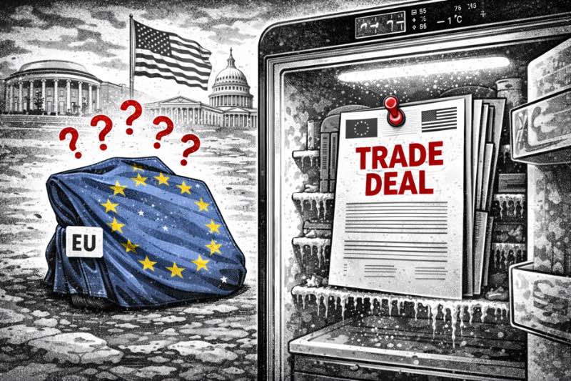 Brüssel legt den Handelsvertrag in den Kühlschrank